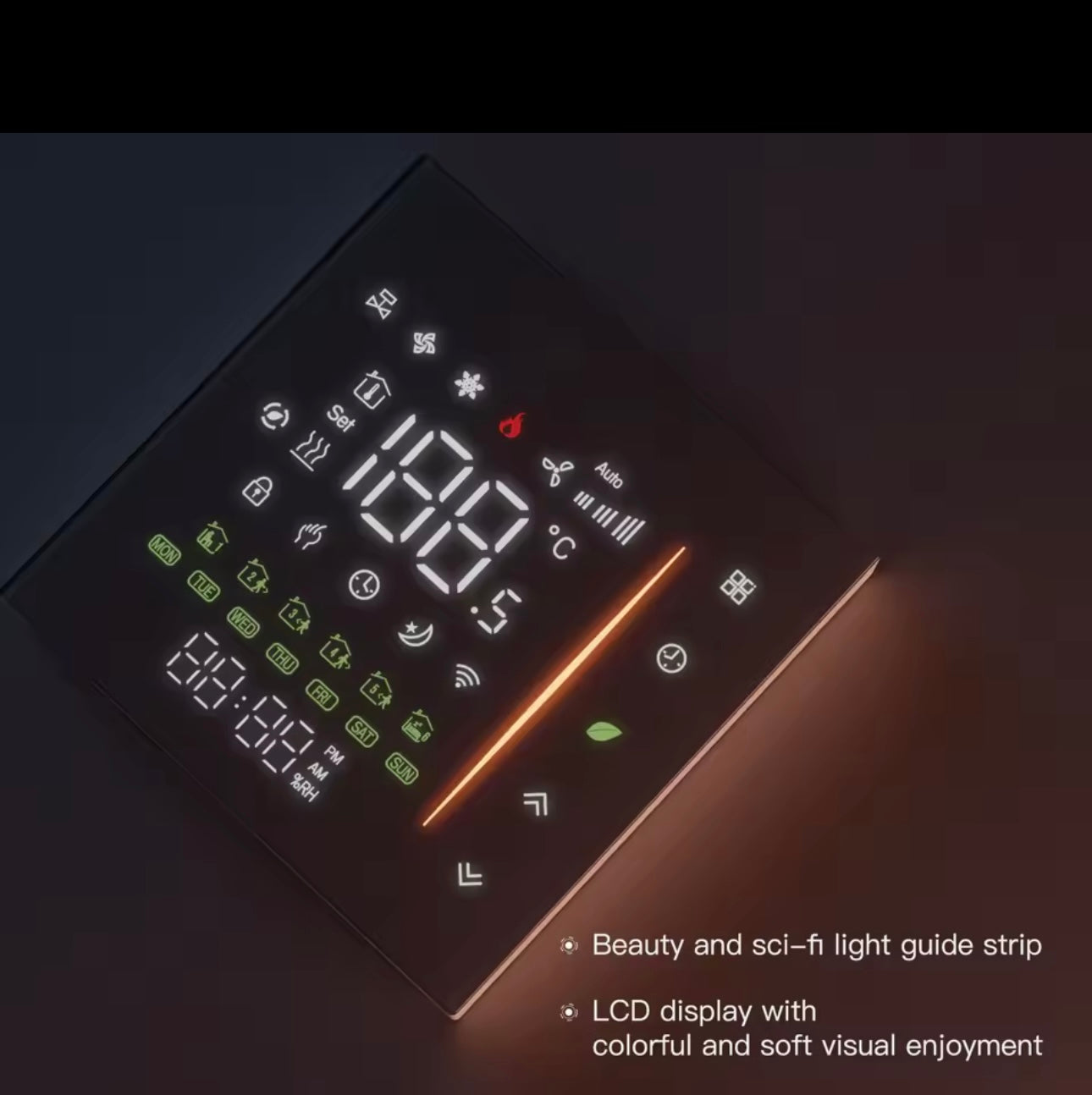 Thermostat d’ambiance filaire MOES